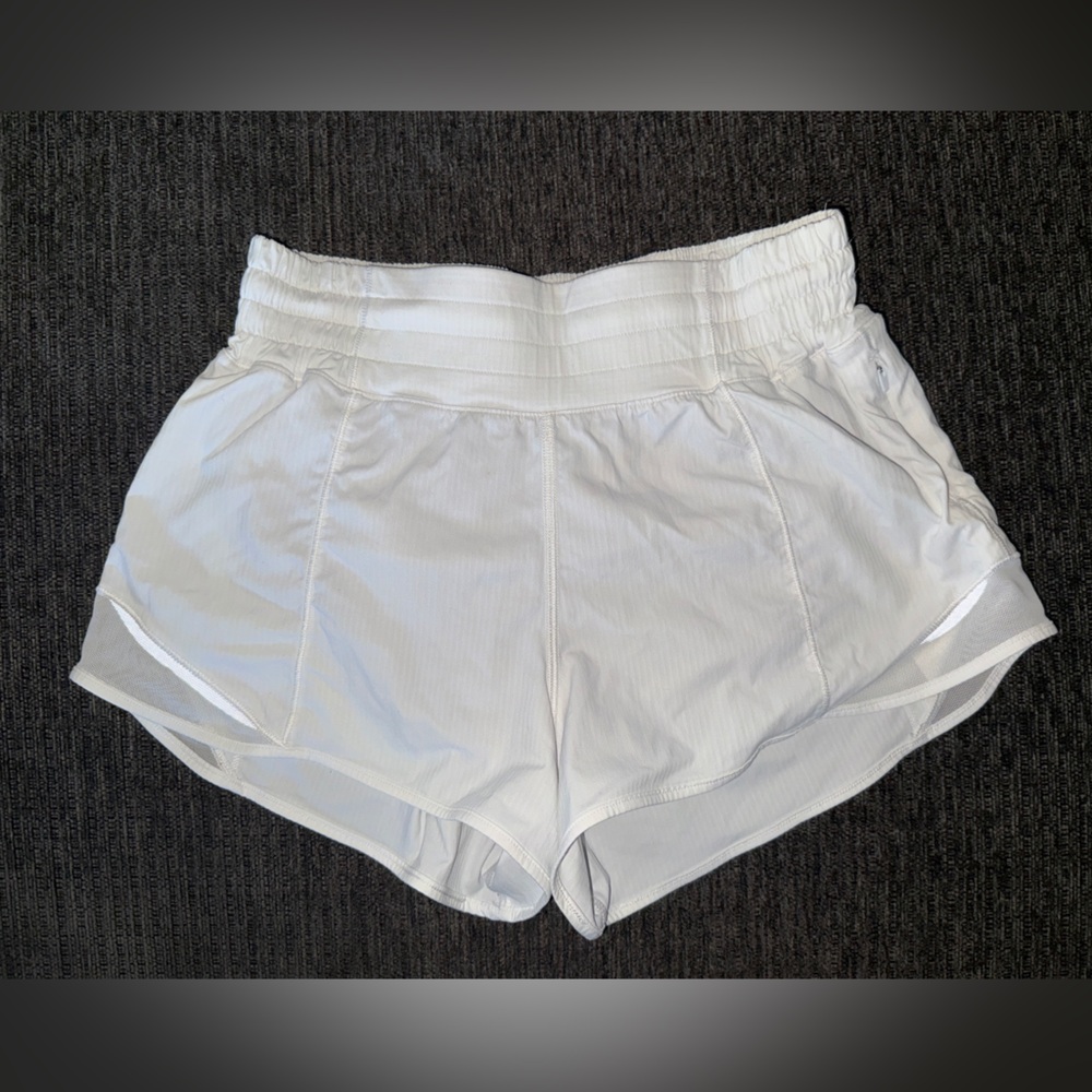 lululemon athletica White Athletic Shorts